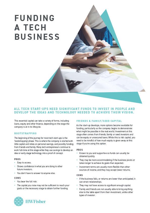 Funding-a-tech-business
